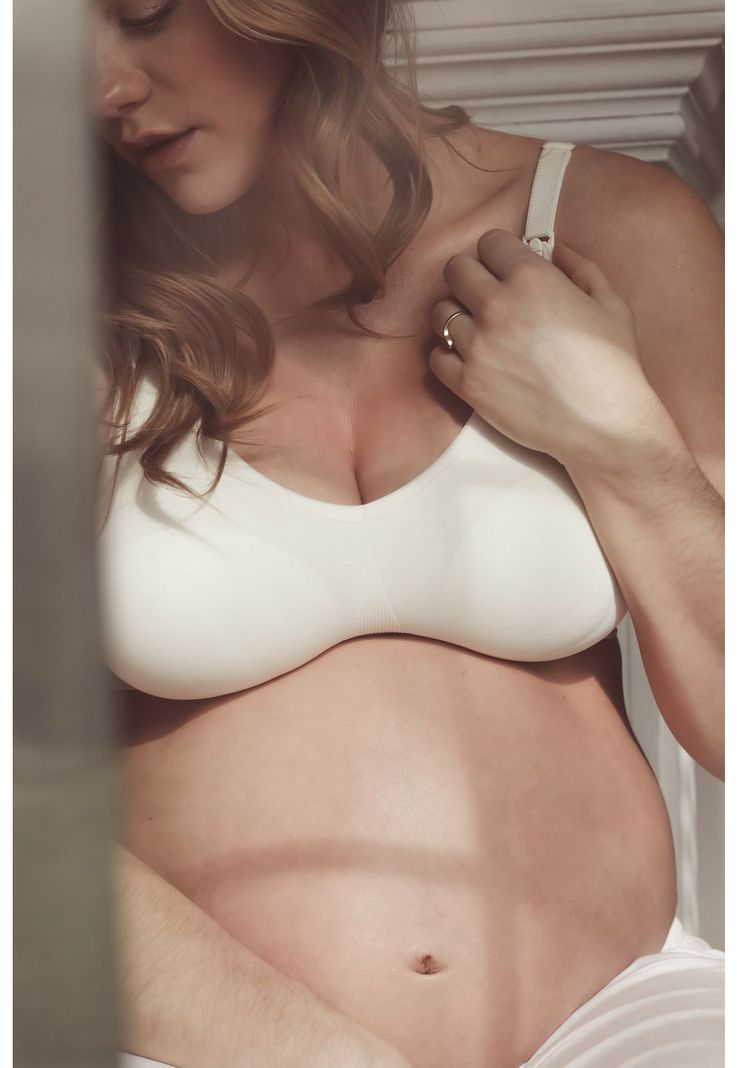 Sosten Lactancia Body Silk Seamless Blanco-2