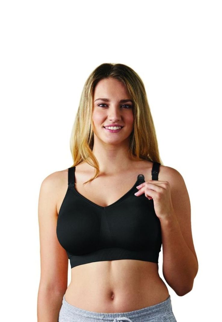 Sosten Lactancia Body Silk Negro Bravado Designs-1
