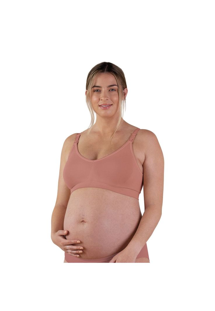 Sostén Lactancia Body Silk Seamless Rose Bravado Designs-0