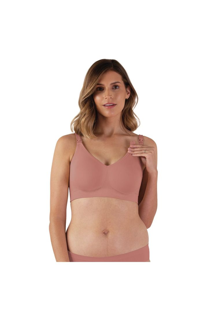 Sostén Lactancia Body Silk Seamless Rose Bravado Designs-2