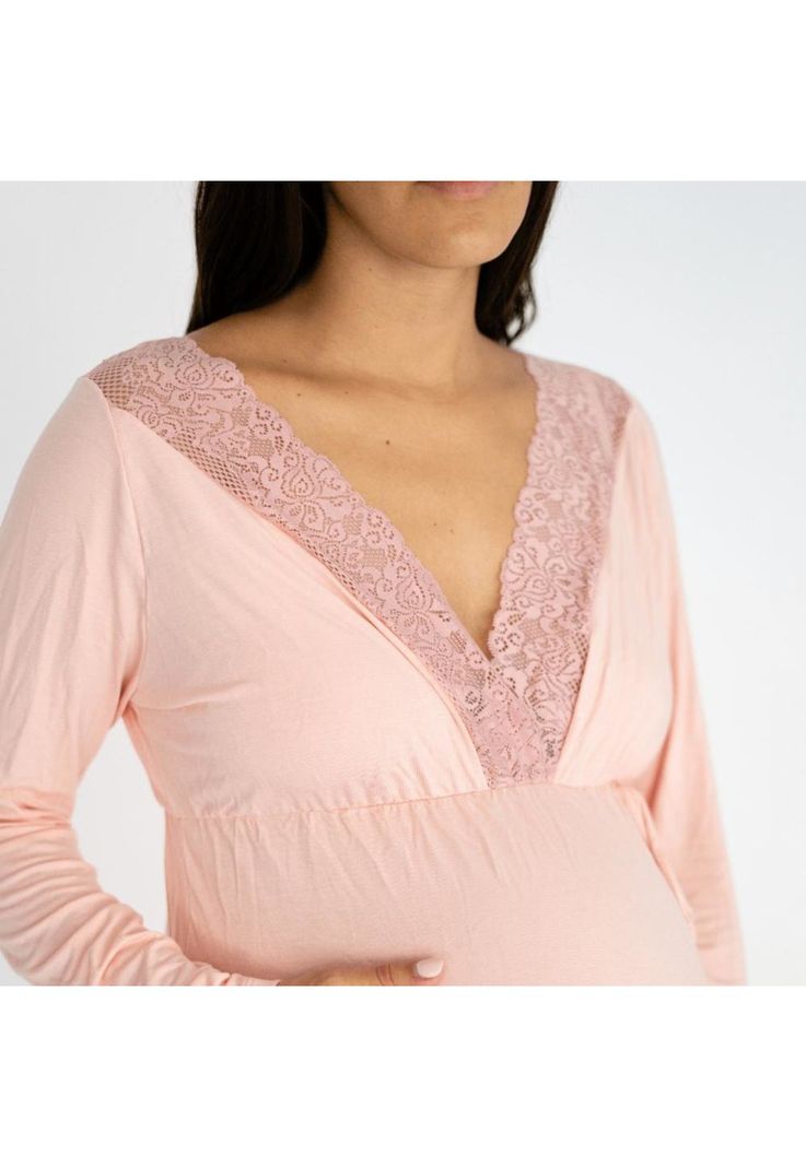 Pijama Maternal y de Lactancia 2RIOS-1