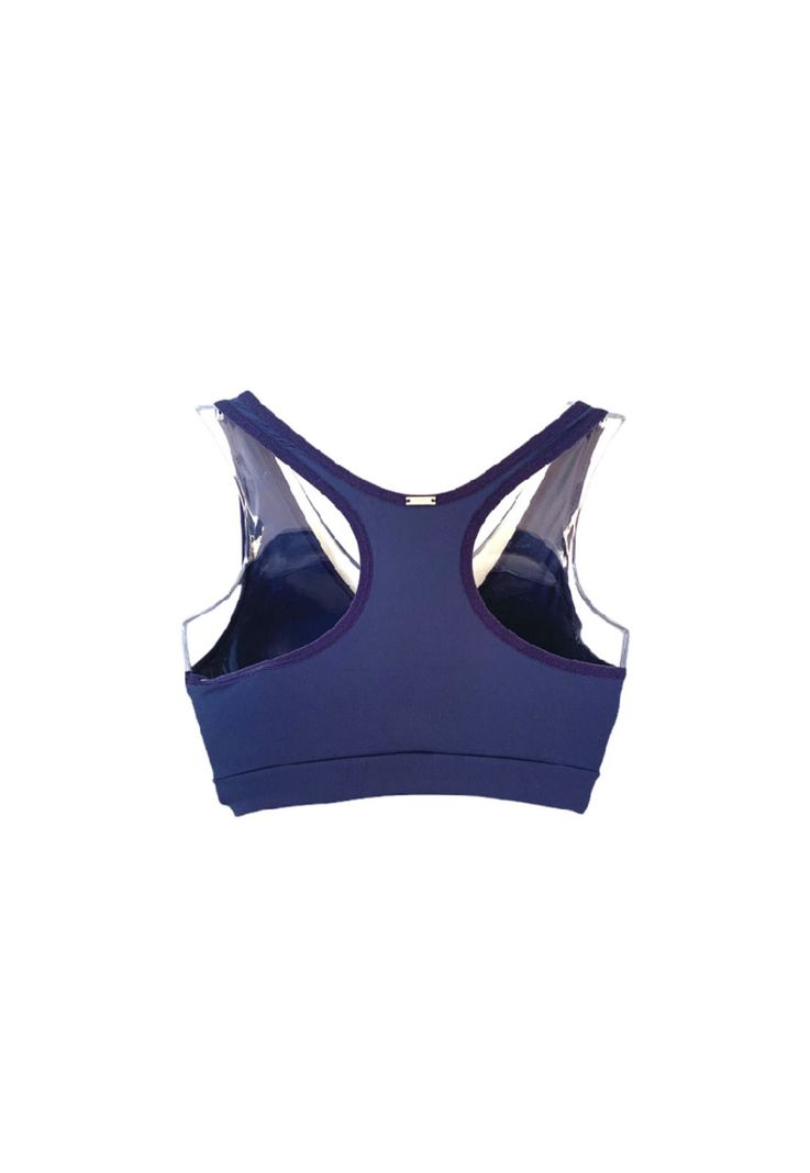 Sostén De Lactancia Dormir Microfibra Azul 2Rios-1