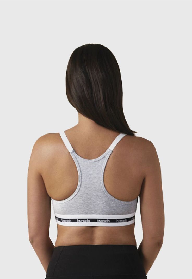 Sosten De Lactancia Original Gris Bravado Designs-2