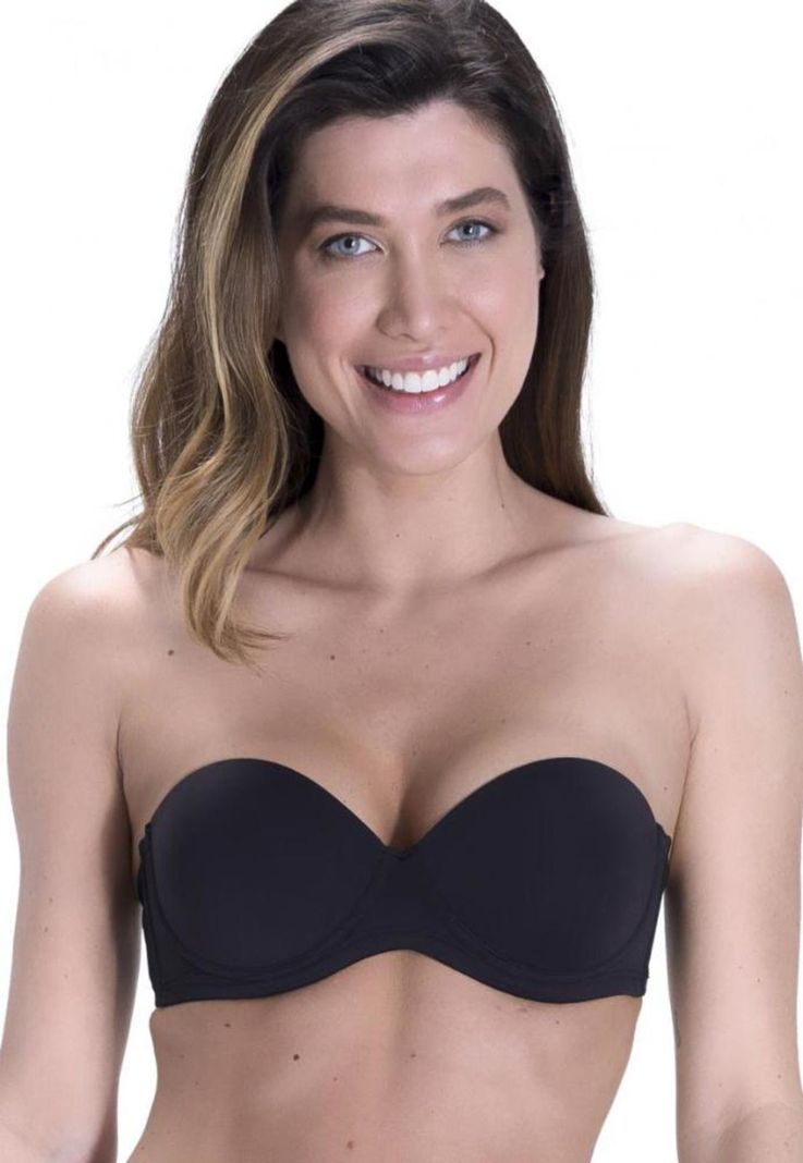 Sostén Strapless Negro 2Rios-0