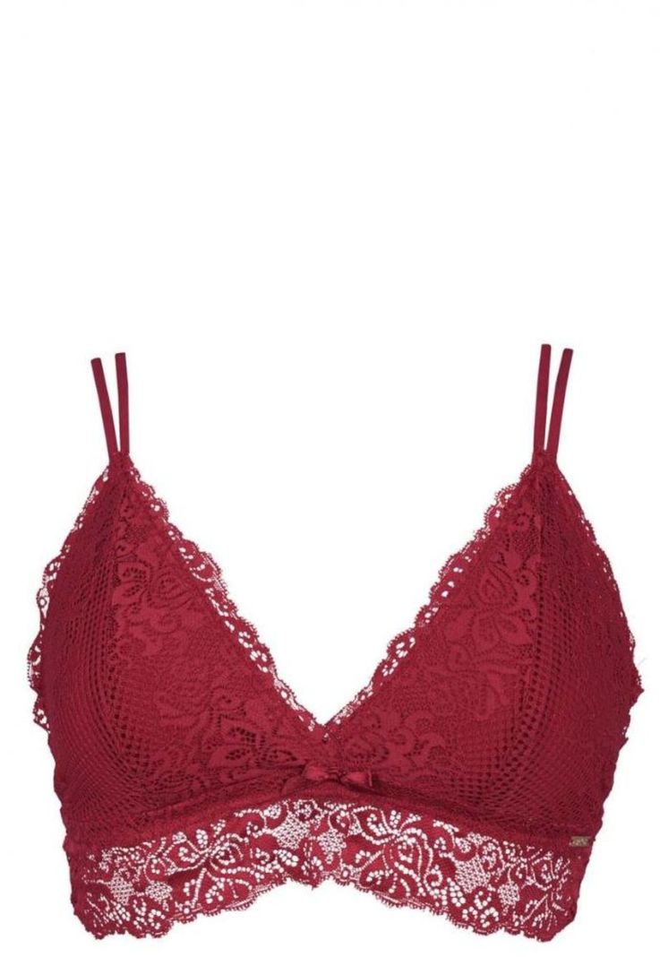 Bralette Sin Copas Ni Aros Rojo 2Rios-3