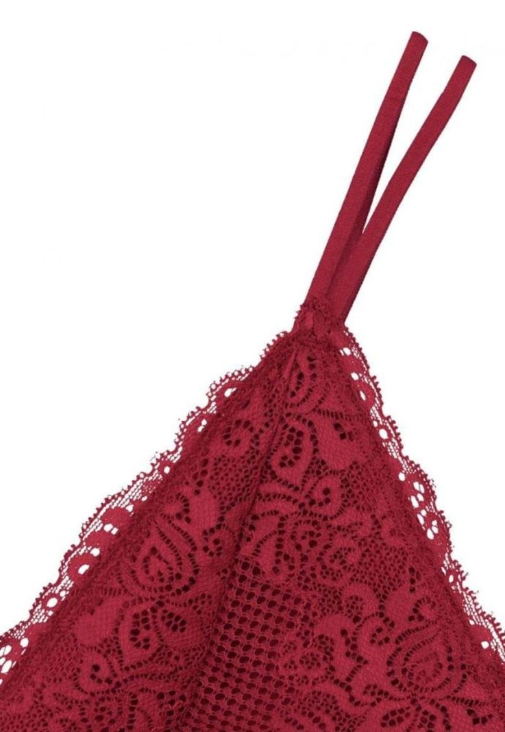 Bralette Sin Copas Ni Aros Rojo 2Rios-5