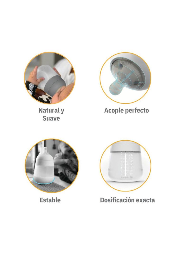 Mamadera Silicona Anticólico 150ml x 2-1