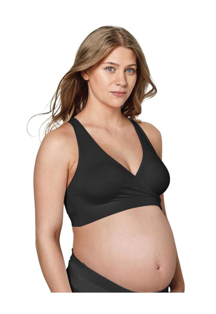 Sostén lactancia transpirable Keep Cool™ Sleep Negro-0