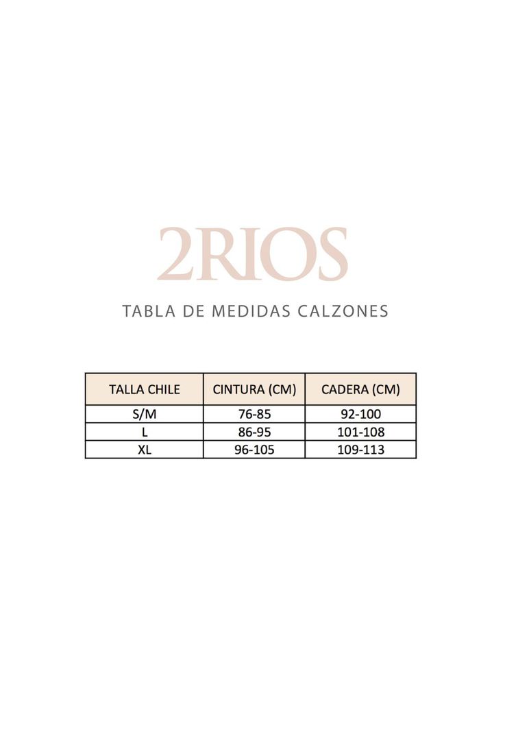 Calzón cintura alta sin costura - Negro 2Rios-2