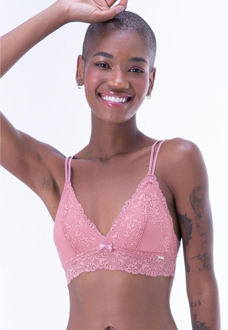 Bralette Sin Copas Ni Aros Granate 2Rios-0