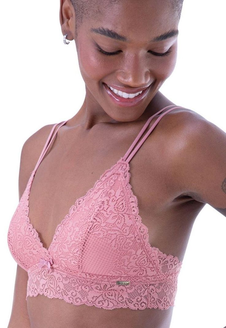 Bralette Sin Copas Ni Aros Granate 2Rios-1