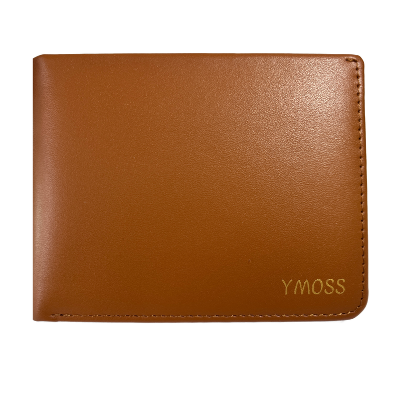 Billetera Cartera de Cuero de Hombre Lopa Camel RFID-0