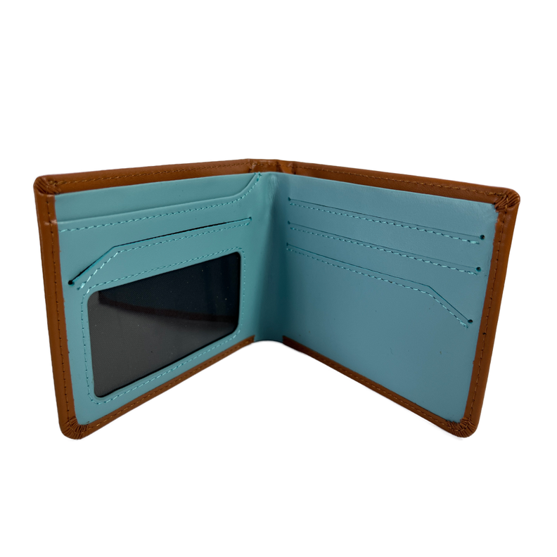 Billetera Cartera de Cuero de Hombre Lopa Camel RFID-1