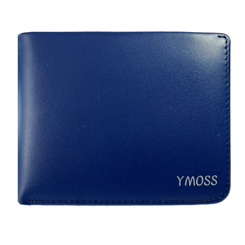 Billetera Cartera de Cuero de Hombre Lopa Azul RFID-0