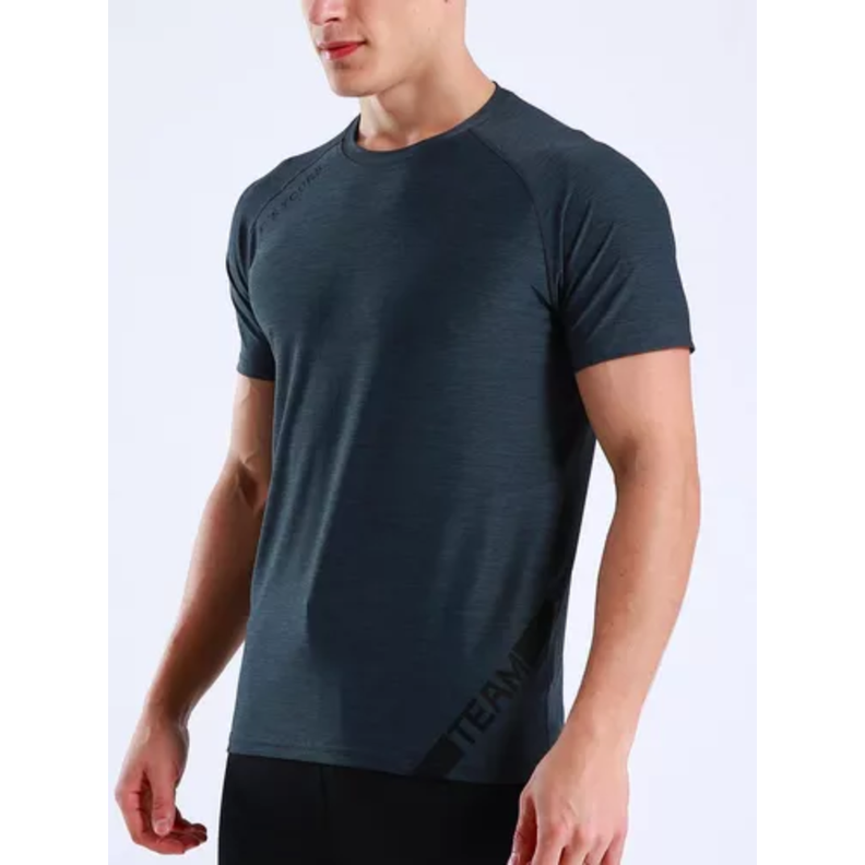 Polera De Hombre Gym Culturismo Sudadera Gris-0