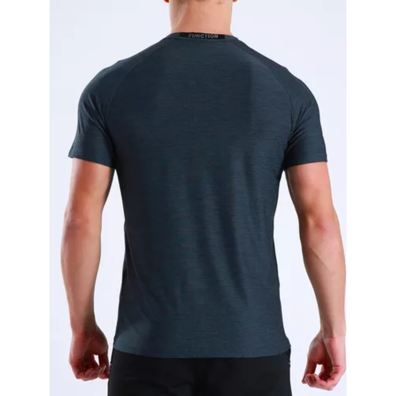 Polera De Hombre Gym Culturismo Sudadera Gris-1