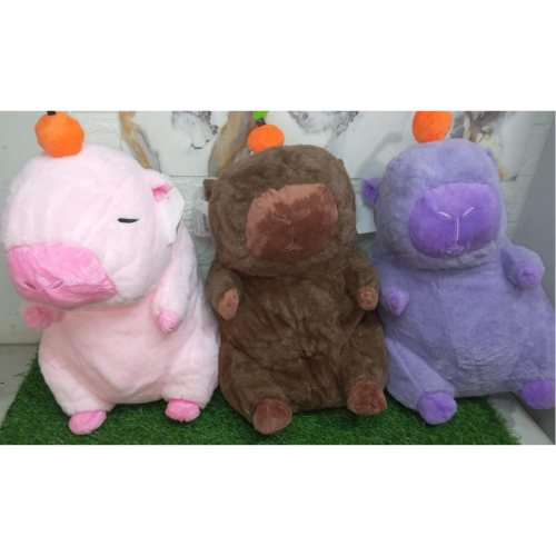 Manta Suave con Peluche de Capibara -5