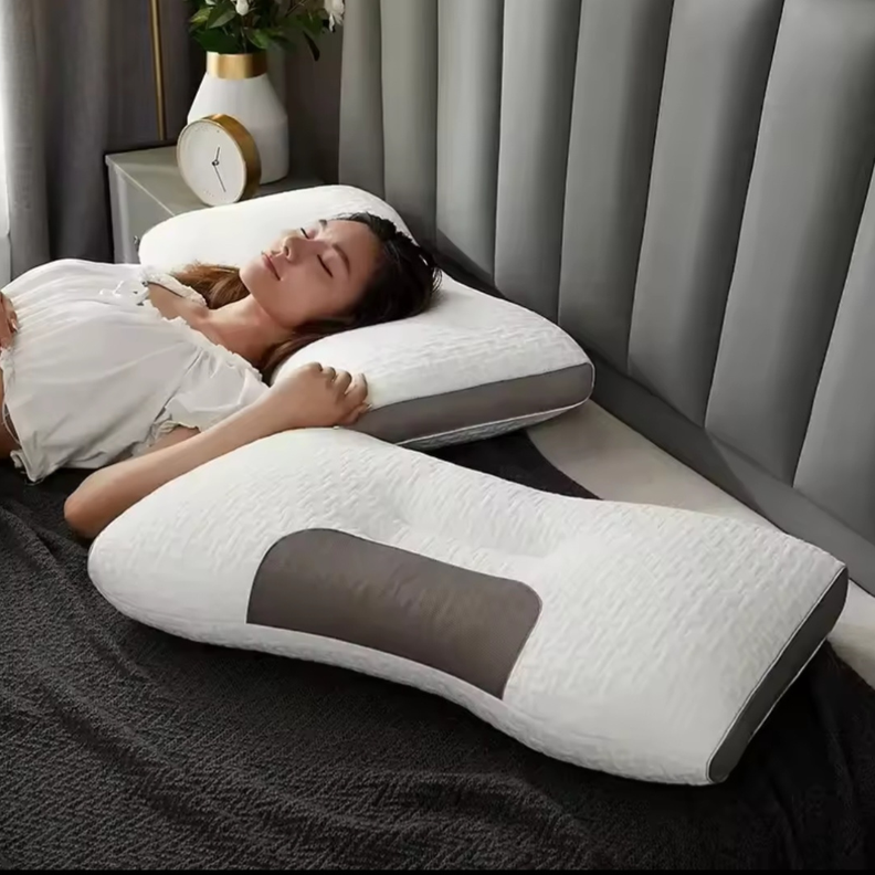 Almohada Ergonómica 3D Ortopédica – Soporte para Cuello y Cervical-1