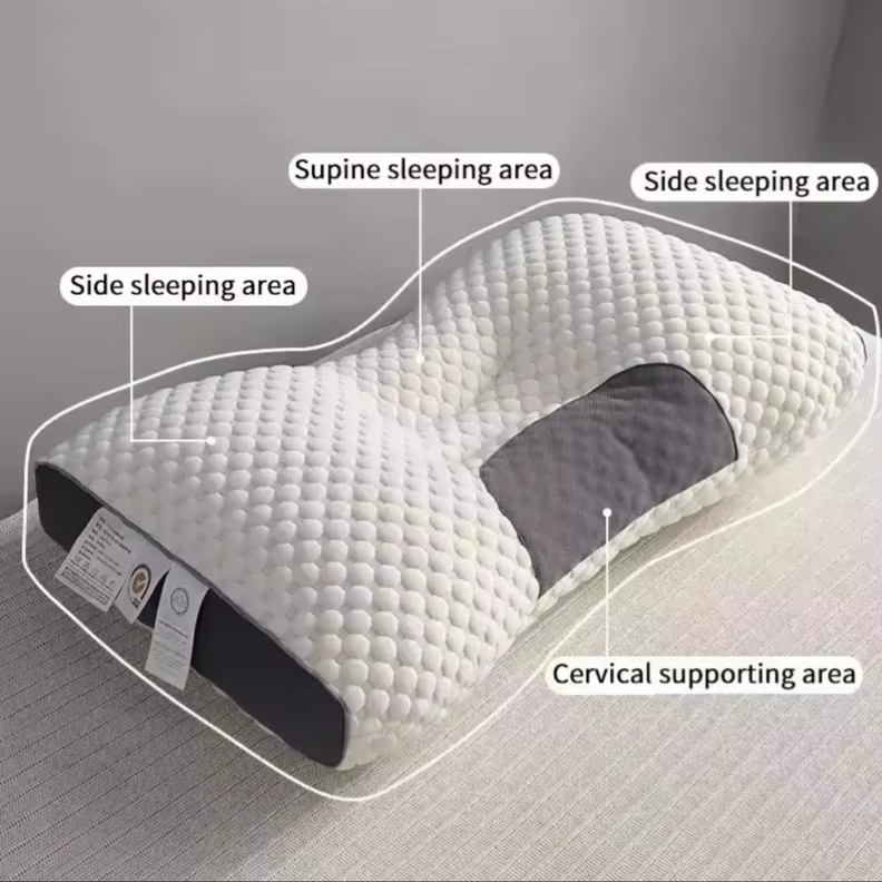 Almohada Ergonómica 3D Ortopédica – Soporte para Cuello y Cervical-2