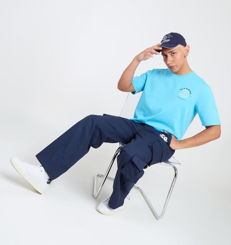 PANTALON HOMBRE ELLESSE BARNABAS AZUL MARINO-0