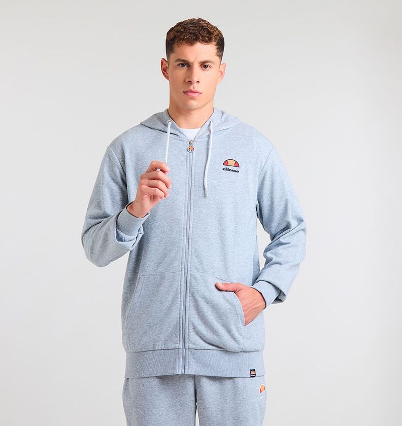 POLERON HOMBRE ELLESSE MELBOURNE GRIS MELANGE-0