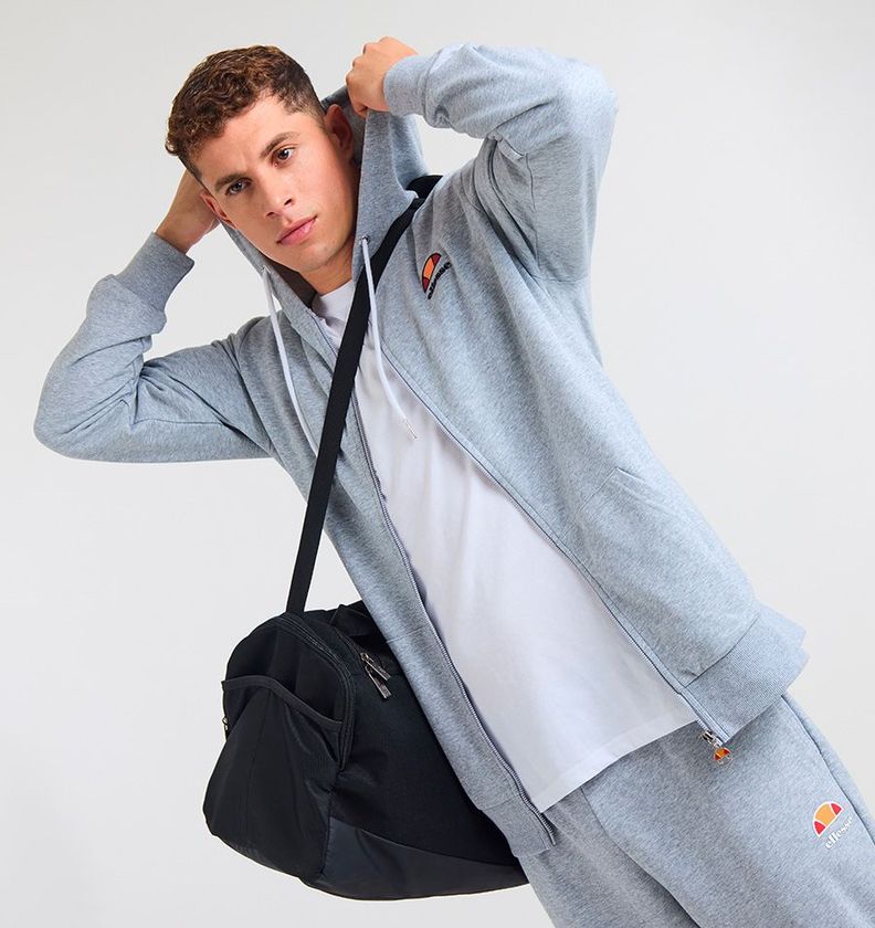 POLERON HOMBRE ELLESSE MELBOURNE GRIS MELANGE-1