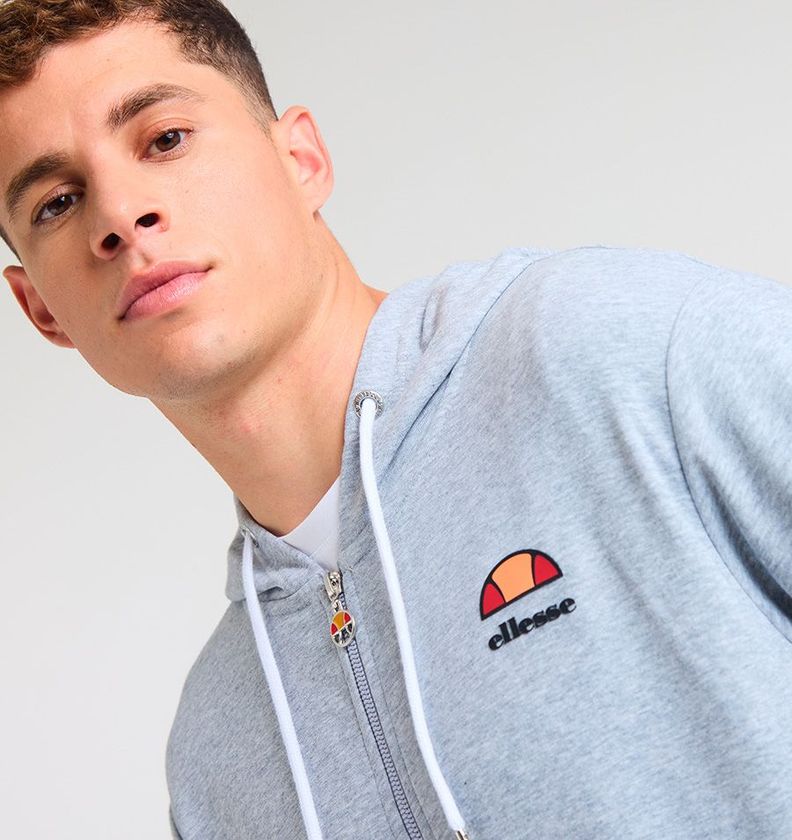 POLERON HOMBRE ELLESSE MELBOURNE GRIS MELANGE-3