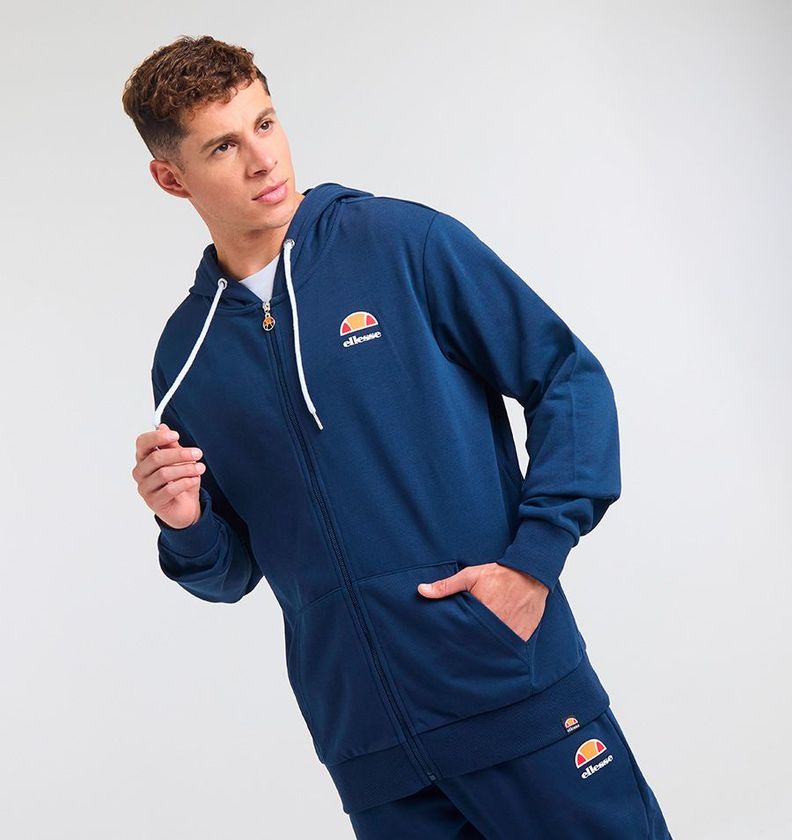 POLERON HOMBRE ELLESSE MELBOURNE AZUL MARINO-4