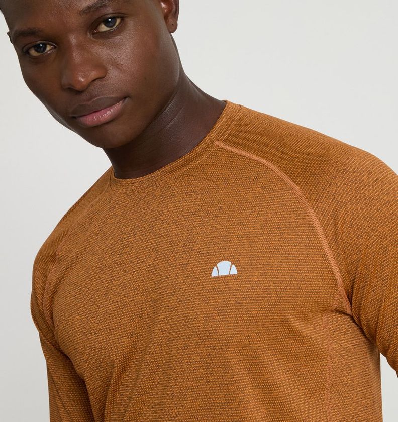 POLERA HOMBRE ELLESSE SORREL NARANJO-2