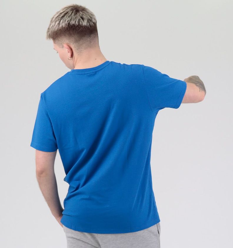 POLERA UNISEX ELLESSE CODY AZUL-3