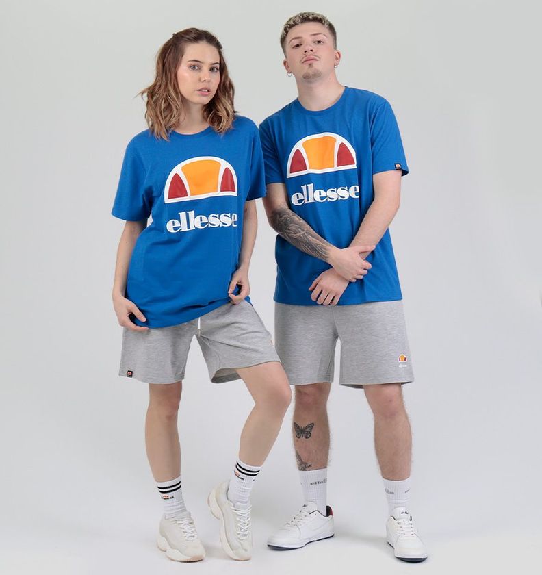 POLERA UNISEX ELLESSE CODY AZUL-5