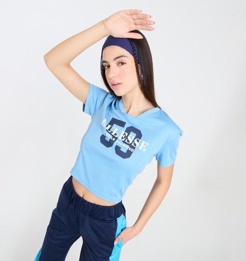 POLERA MUJER ELLESSE GALATEA CELESTE-4