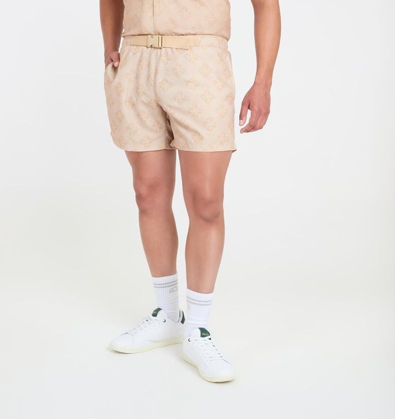 SHORT HOMBRE ELLESSE BANKS BEIGE-1