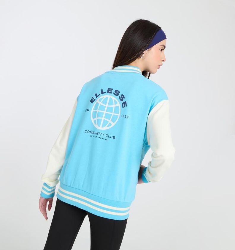 CHAQUETA MUJER ELLESSE GIOVANNA CELESTE-1