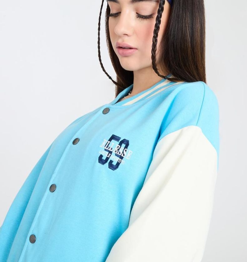 CHAQUETA MUJER ELLESSE GIOVANNA CELESTE-2