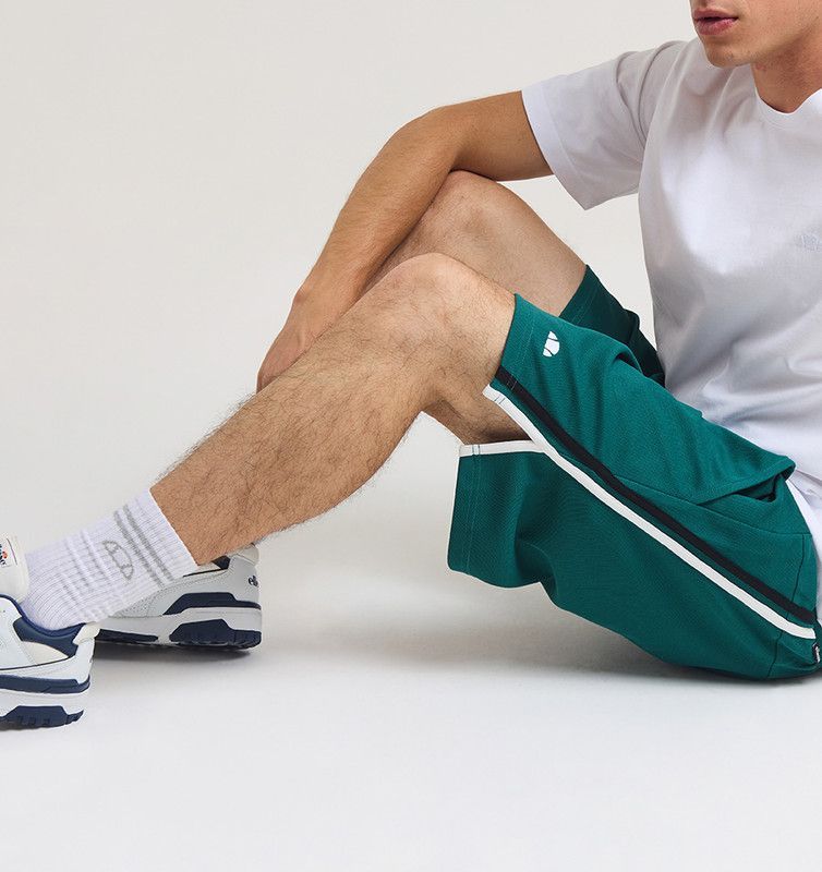 SHORT HOMBRE ELLESSE BENJI VERDE-4
