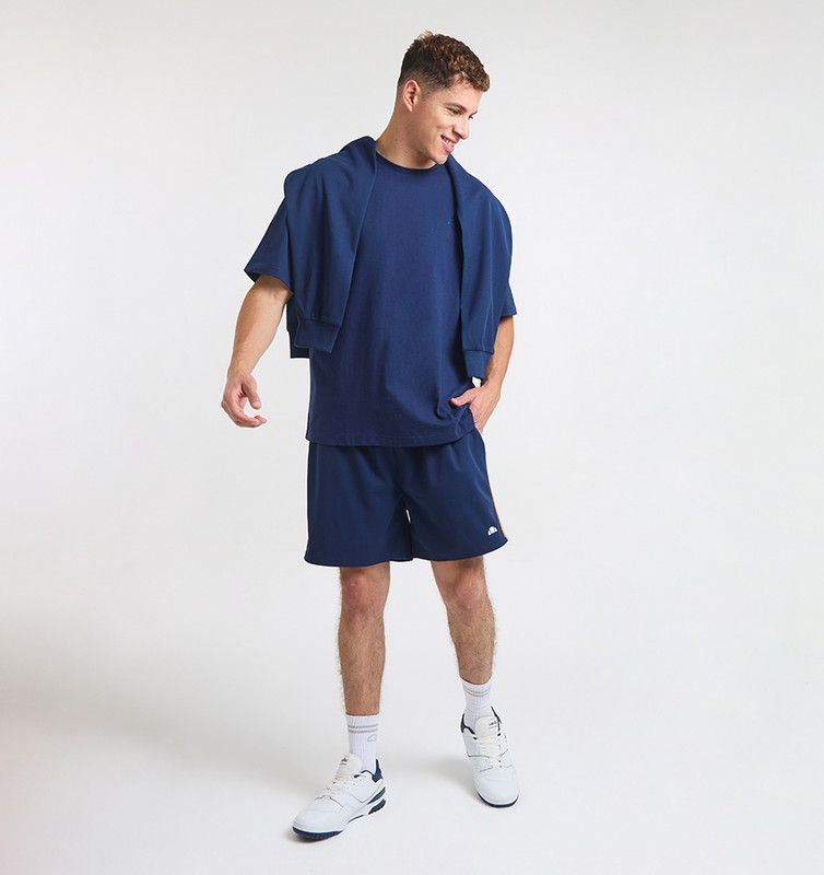 POLERA HOMBRE ELLESSE BENNO AZUL MARINO-3