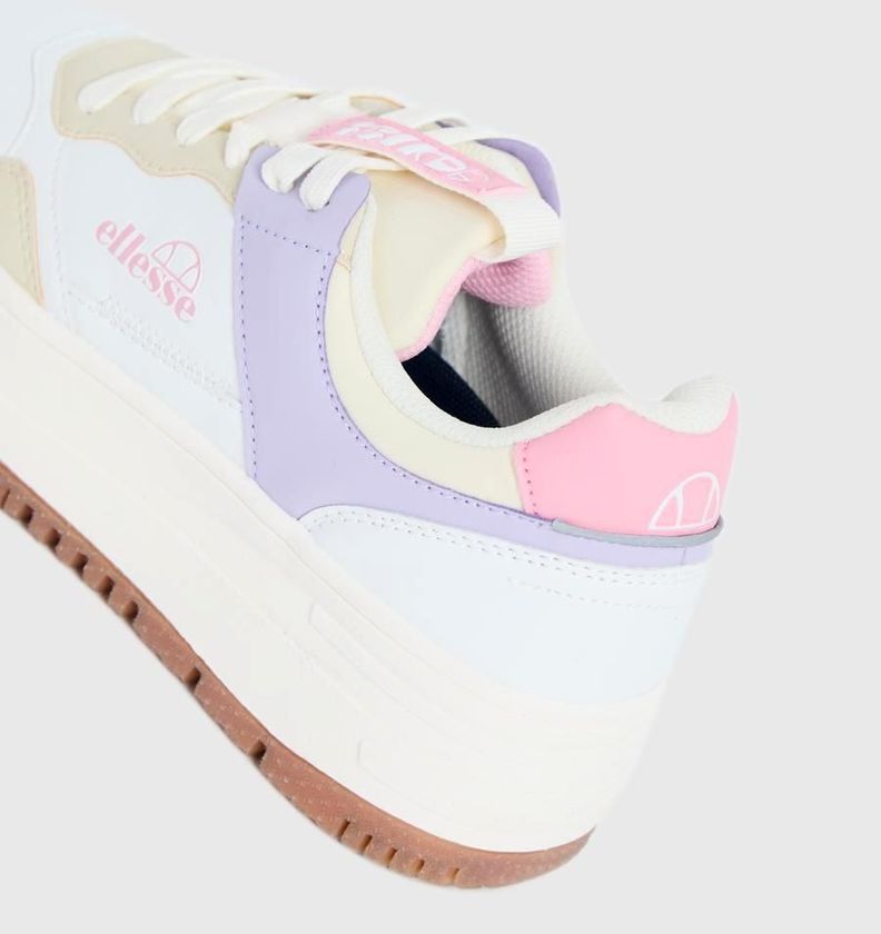 ZAPATILLAS MUJER ELLESSE ELISA WHITE PINK-2