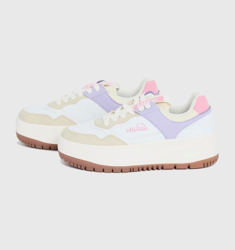 ZAPATILLAS MUJER ELLESSE ELISA WHITE PINK-4