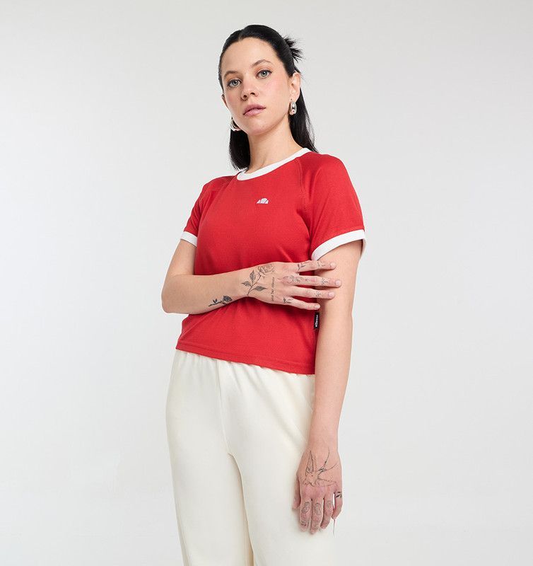 POLERA MUJER ELLESSE GRETEL ROJO-0