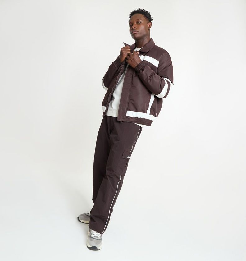 CHAQUETA HOMBRE ELLESSE BECCAN CAFÉ-3