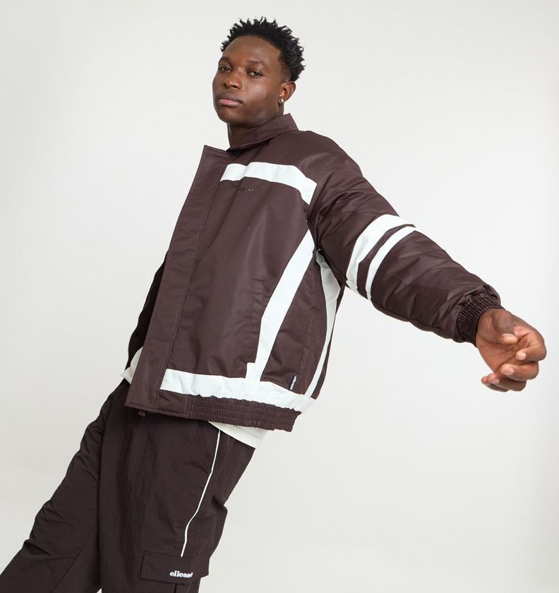 CHAQUETA HOMBRE ELLESSE BECCAN CAFÉ-4