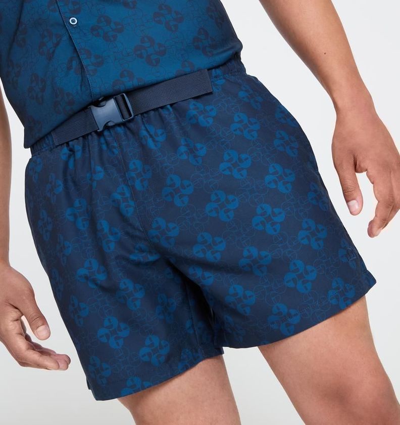 SHORT HOMBRE ELLESSE BANKS AZUL MARINO-2