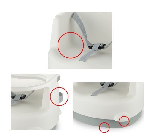 Silla Comedor Bebés Niños Ajustable-1