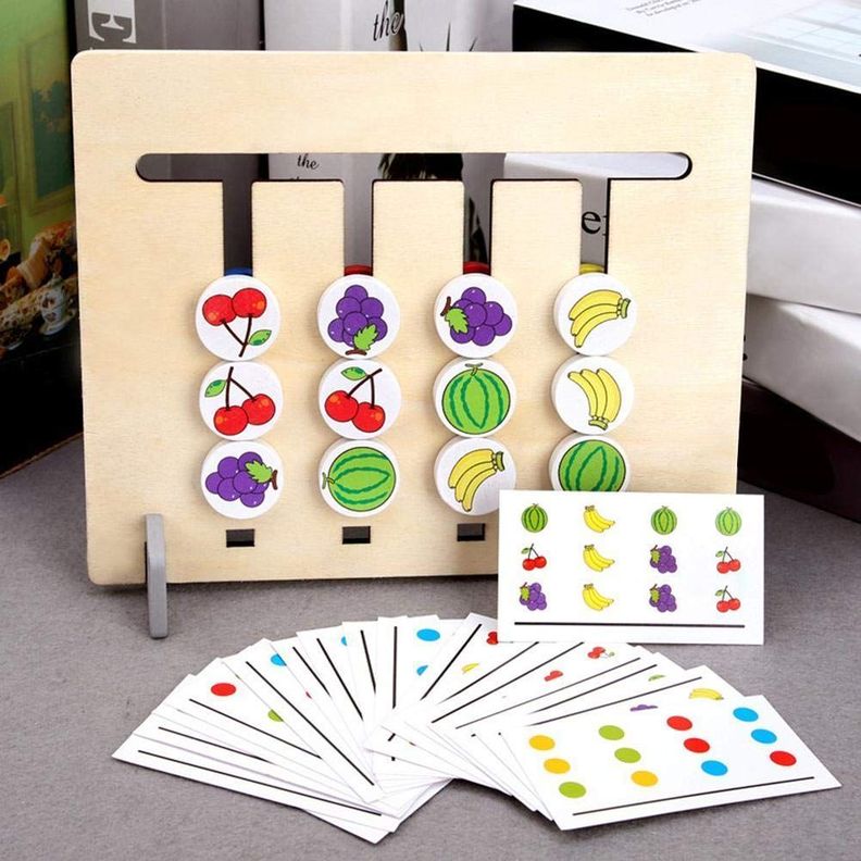 Rompecabezas Ingenio Montessori de Madera-2