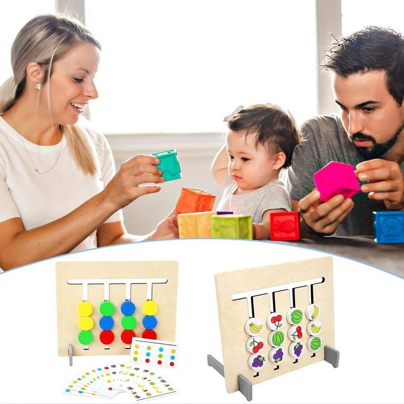 Rompecabezas Ingenio Montessori de Madera-4