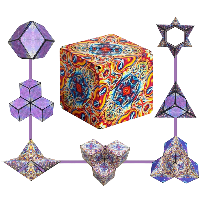 Cubo Mágico Magnético 3D-4