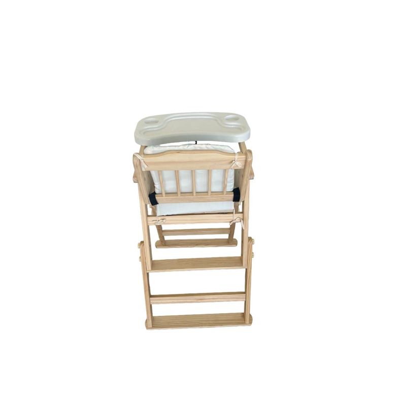 	 Silla de comer Ajustable con Bandeja desmontable Acolchada-1