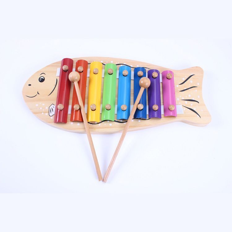 XILOFONO FORMA DE PEZ INFANTIL-0