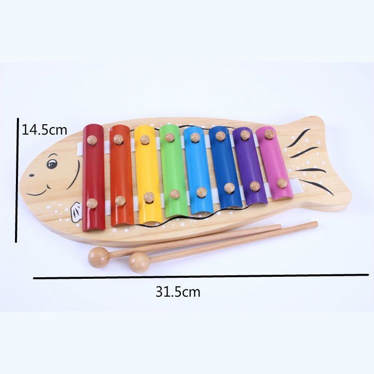 XILOFONO FORMA DE PEZ INFANTIL-2